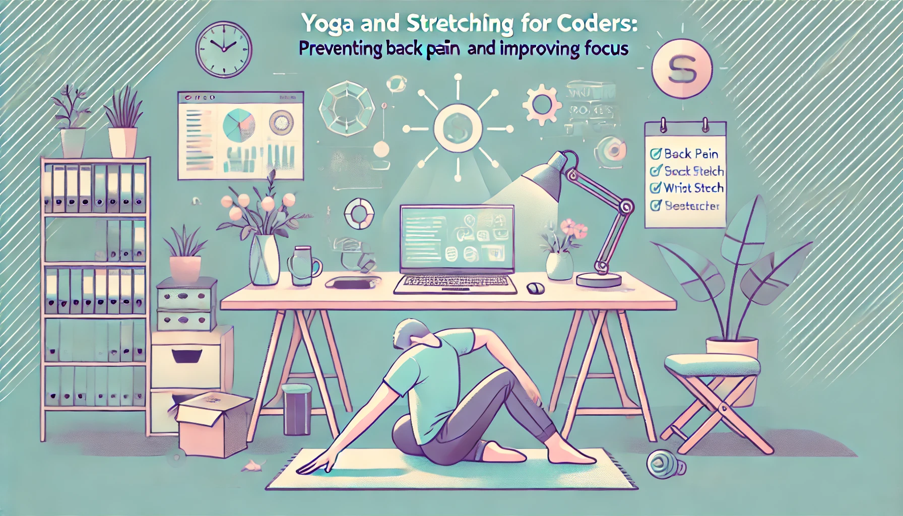 Yoga and Stretching for Coders: Preventing Back Pain and Improving Focus